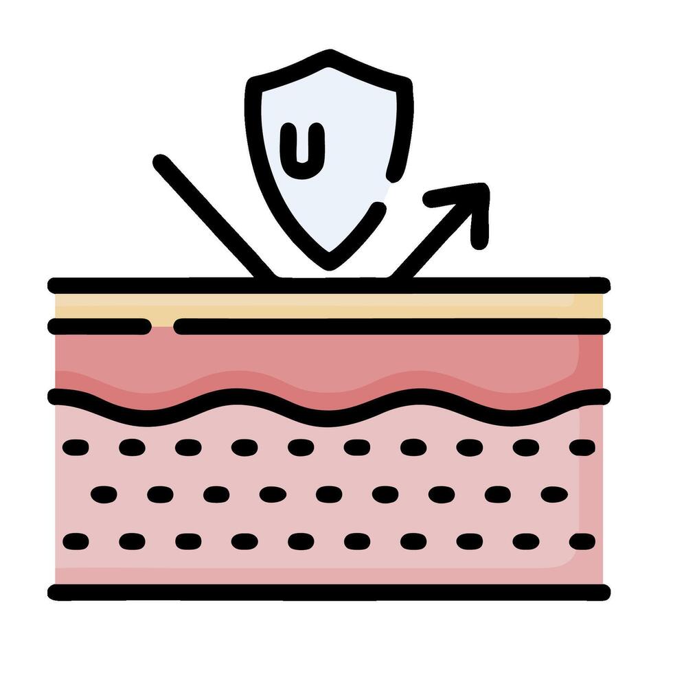 Skin care icon illustration vector