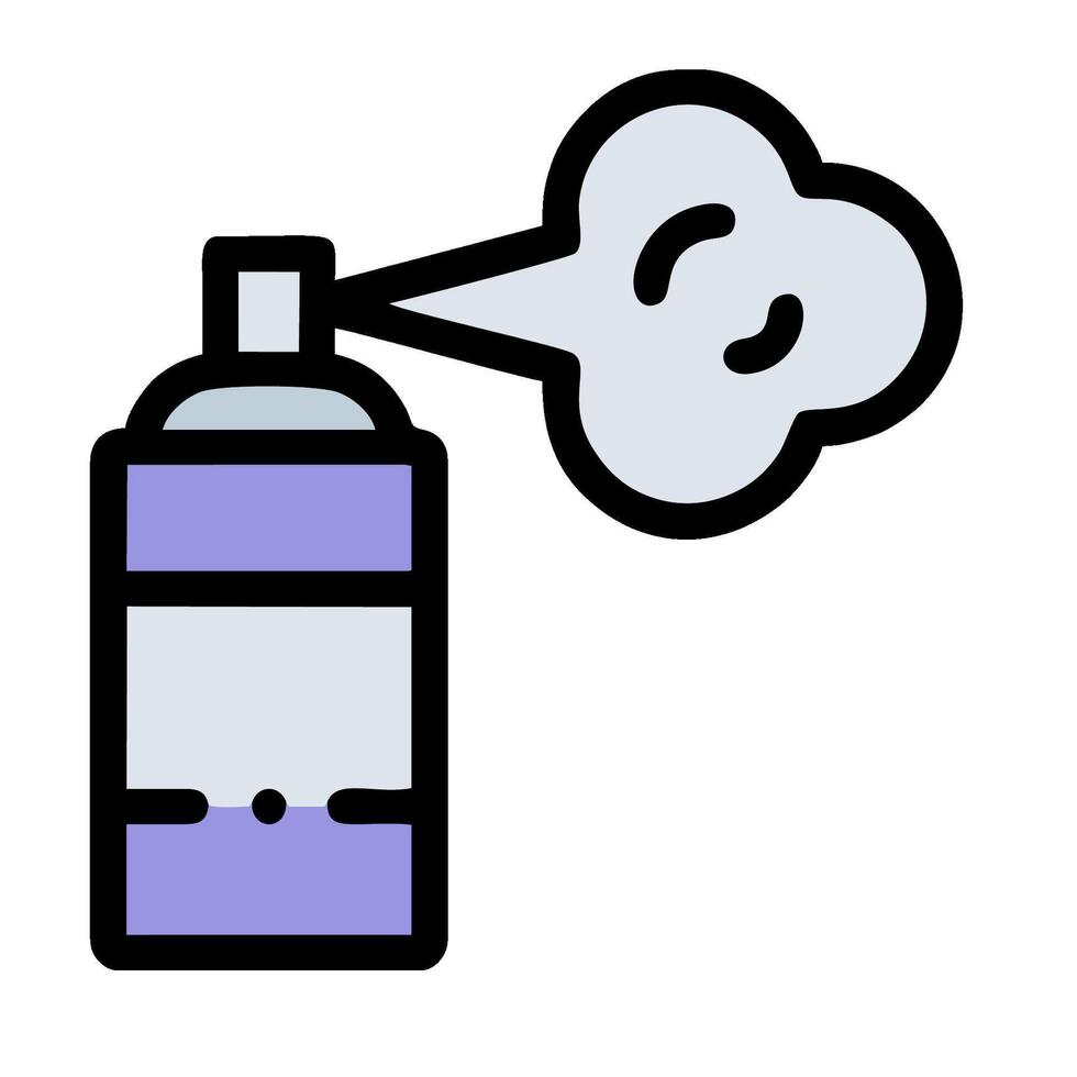 Spray can icon illustration vector