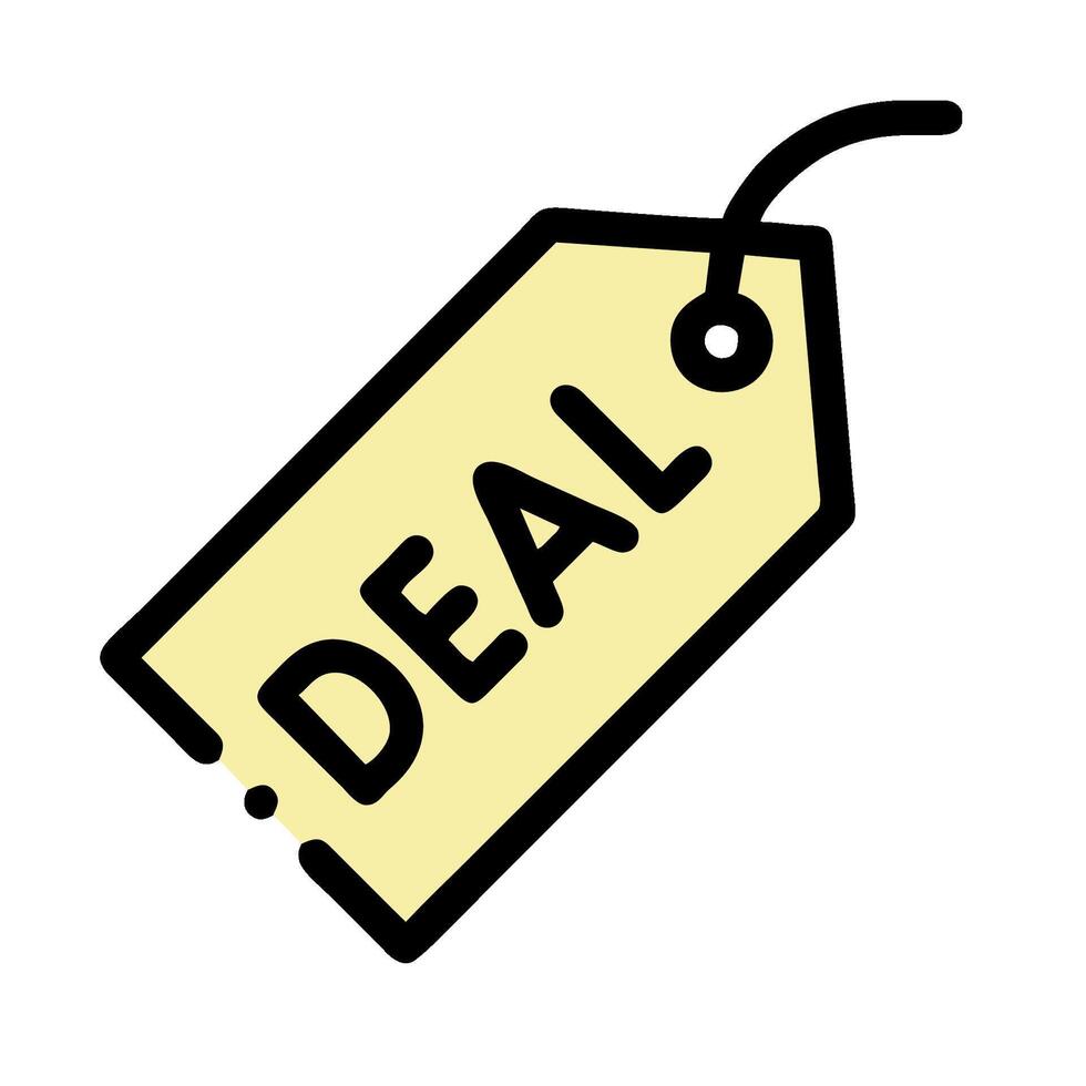 Deal icon illustration vector