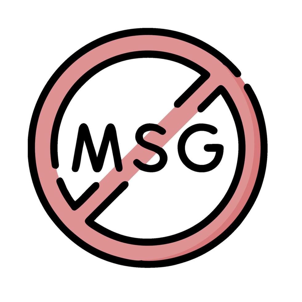 No msg icon vector