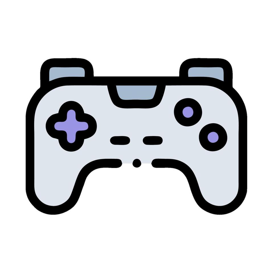 A game controller icon on a white background vector