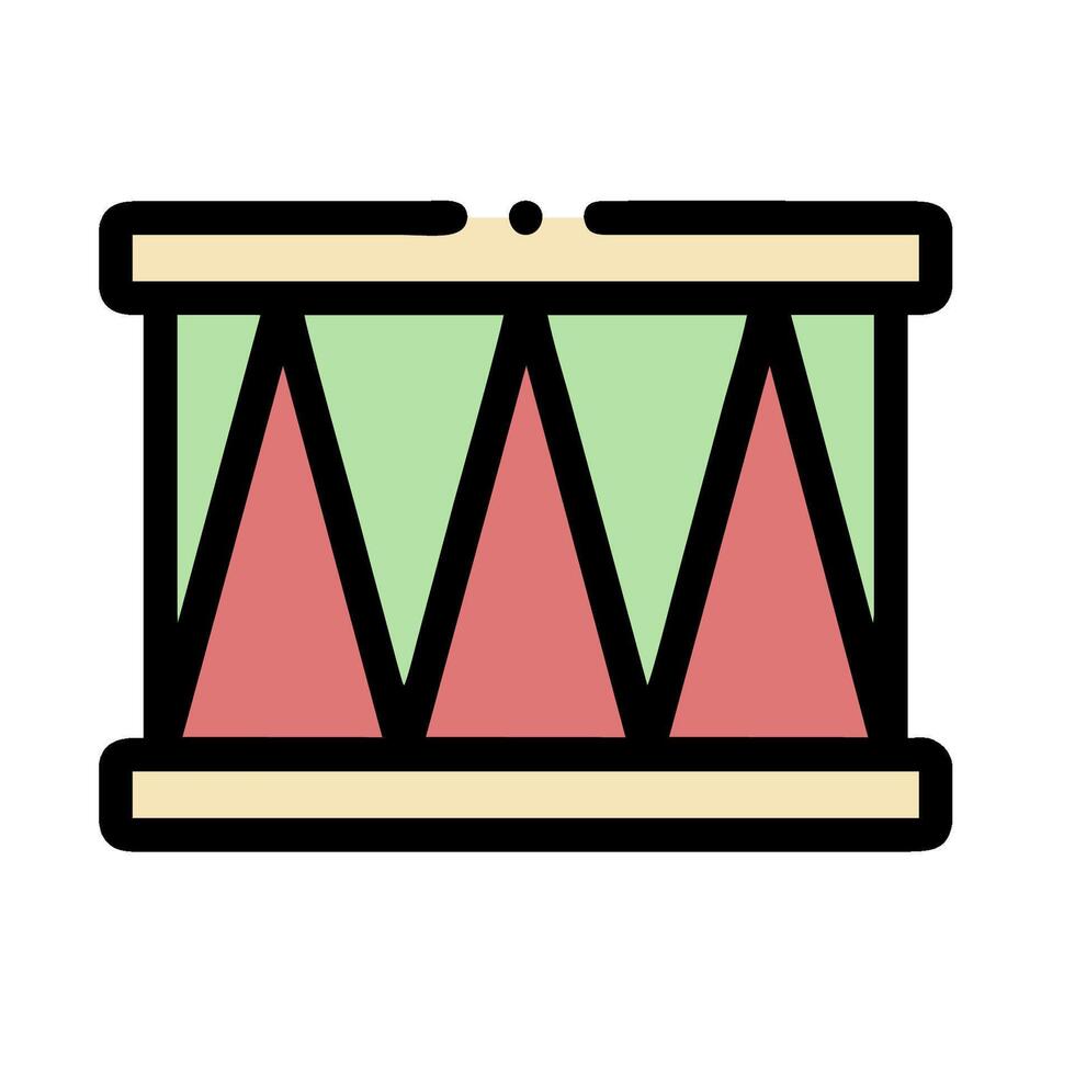 Drum icon illustration design vector