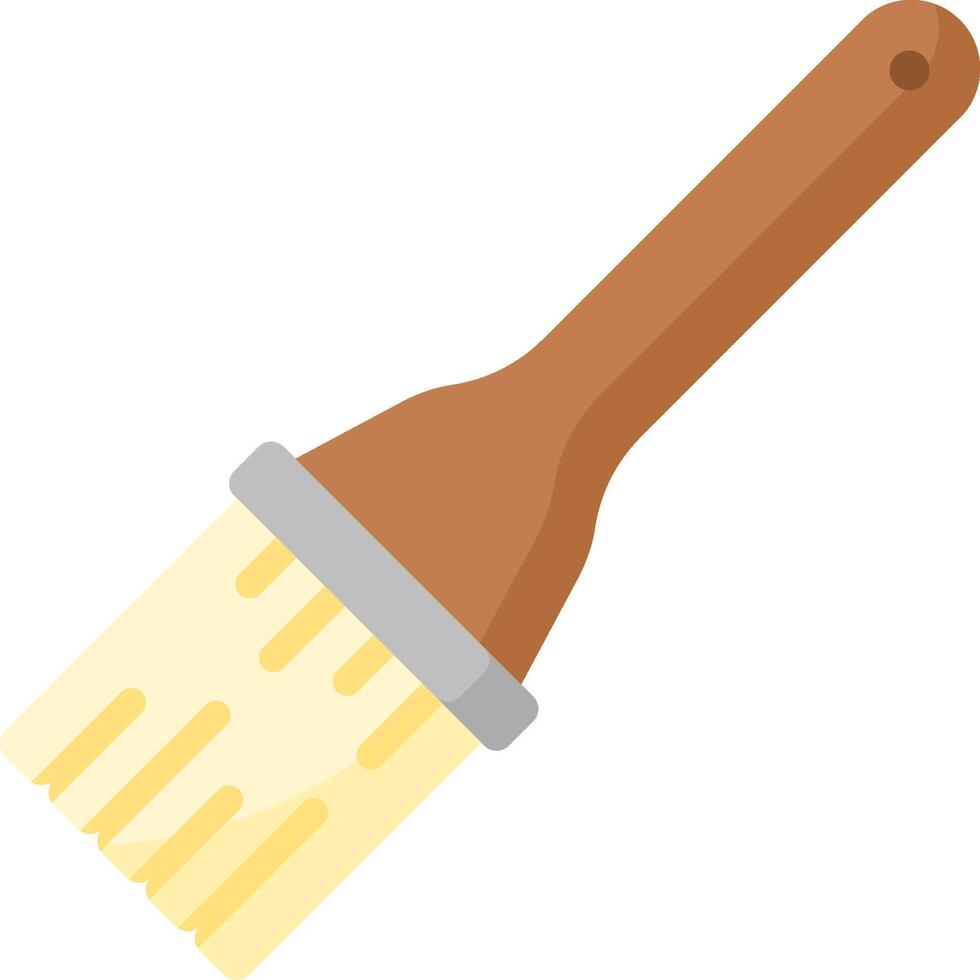 A paint brush on a white background vector