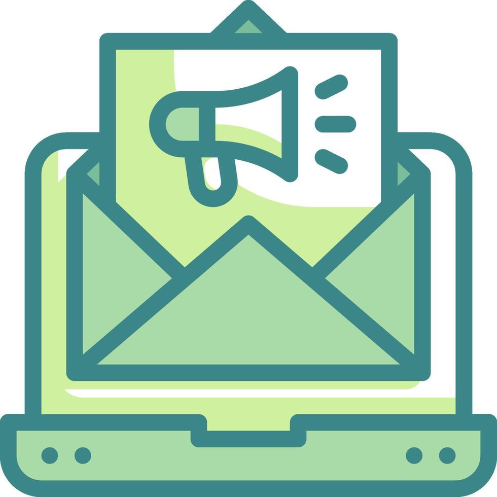 Email marketing icon vector