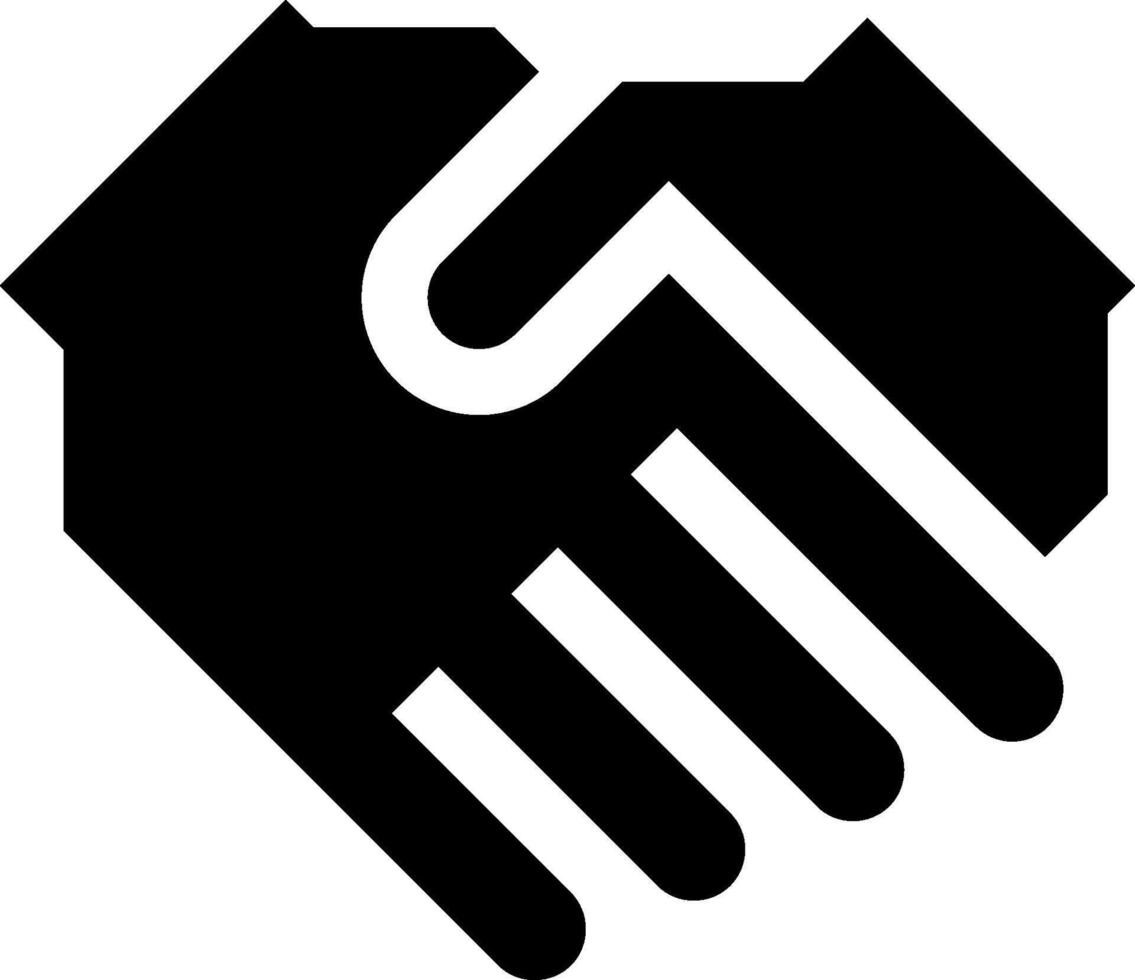 Handshake illustration design vector