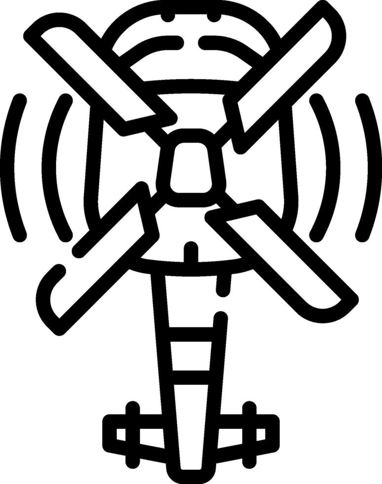 Helicopter icon illustration vector