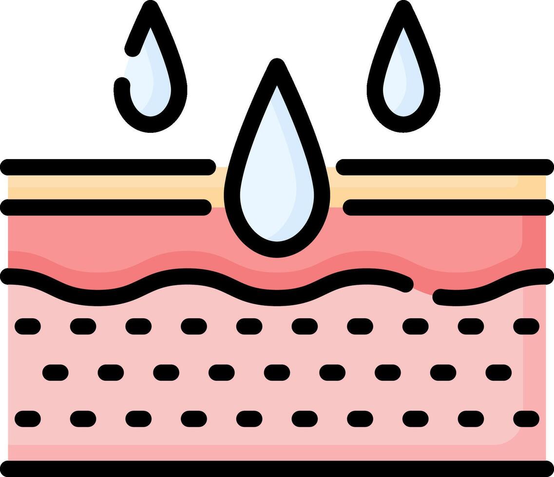 Skin care icon illustration vector