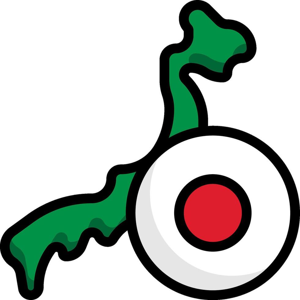 Japanese illustration design vector