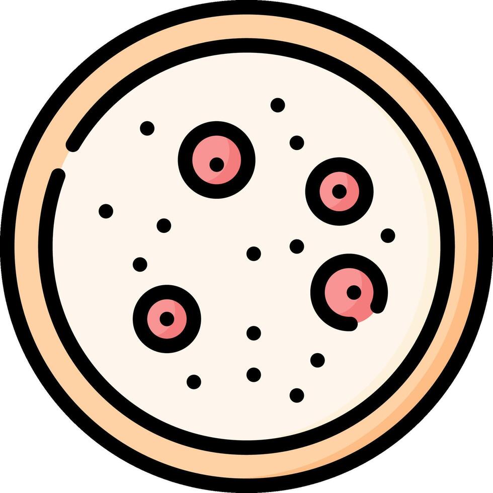 Pizza icon illustration vector