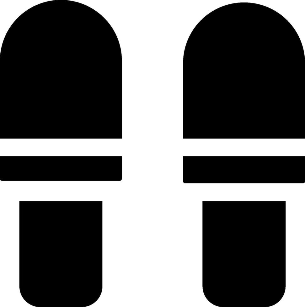Two black and white ice cream cones on a white background vector