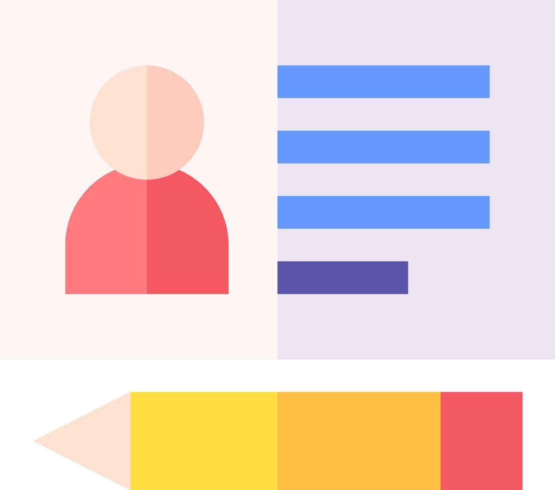 A person is holding a pencil and a person is holding a pencil vector