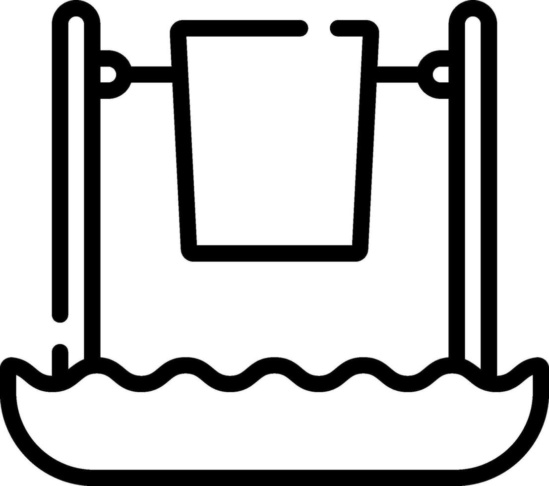 A black and white illustration of a bathtub vector