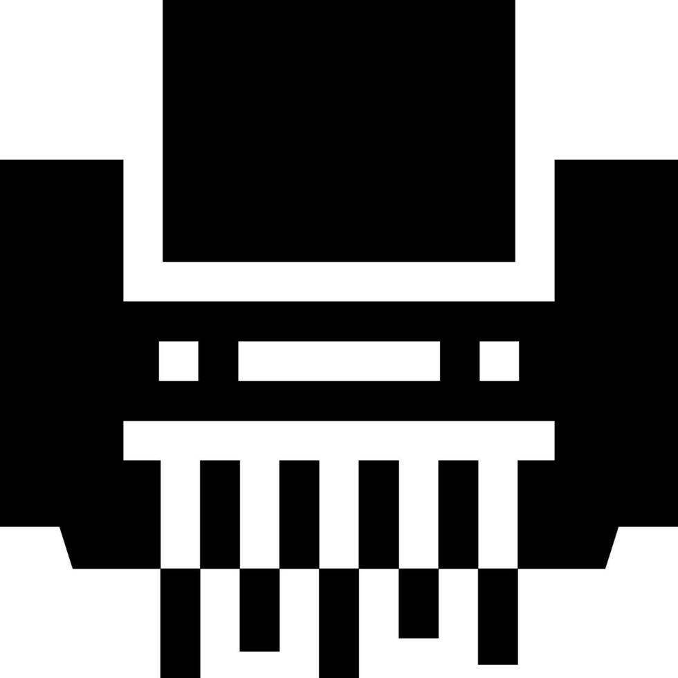 A black and white image of a computer keyboard vector