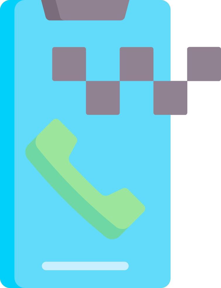 A phone with a phone call icon vector