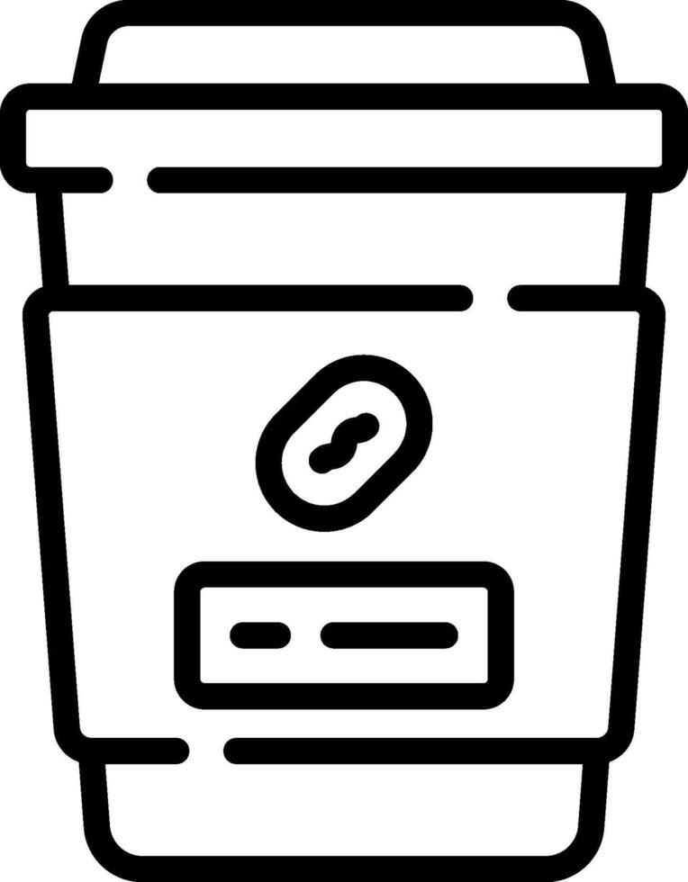Coffee cup icon vector