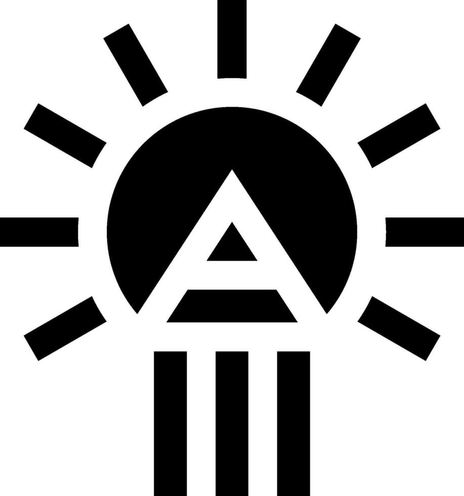 The logo for the american flag vector