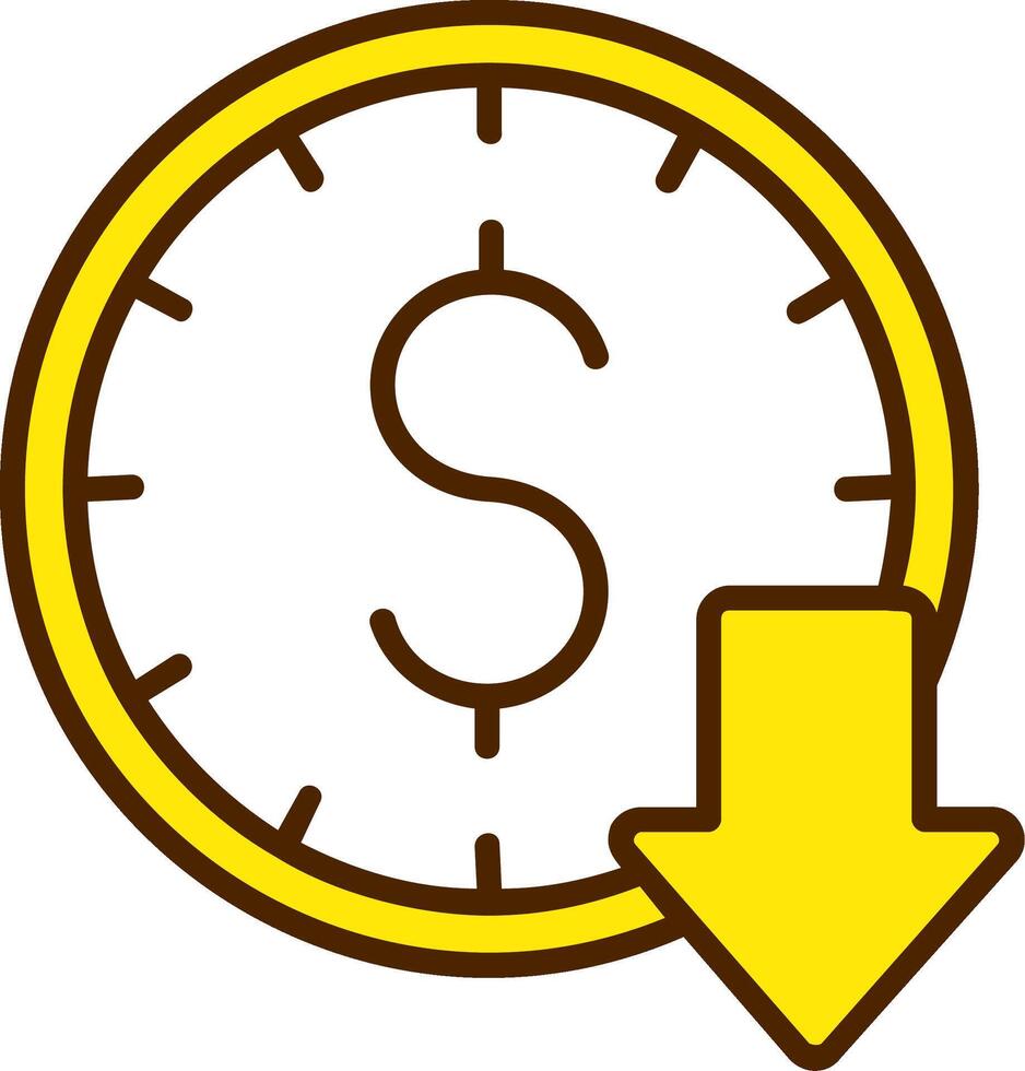 Minimum Wage Icon Design Symbol vector