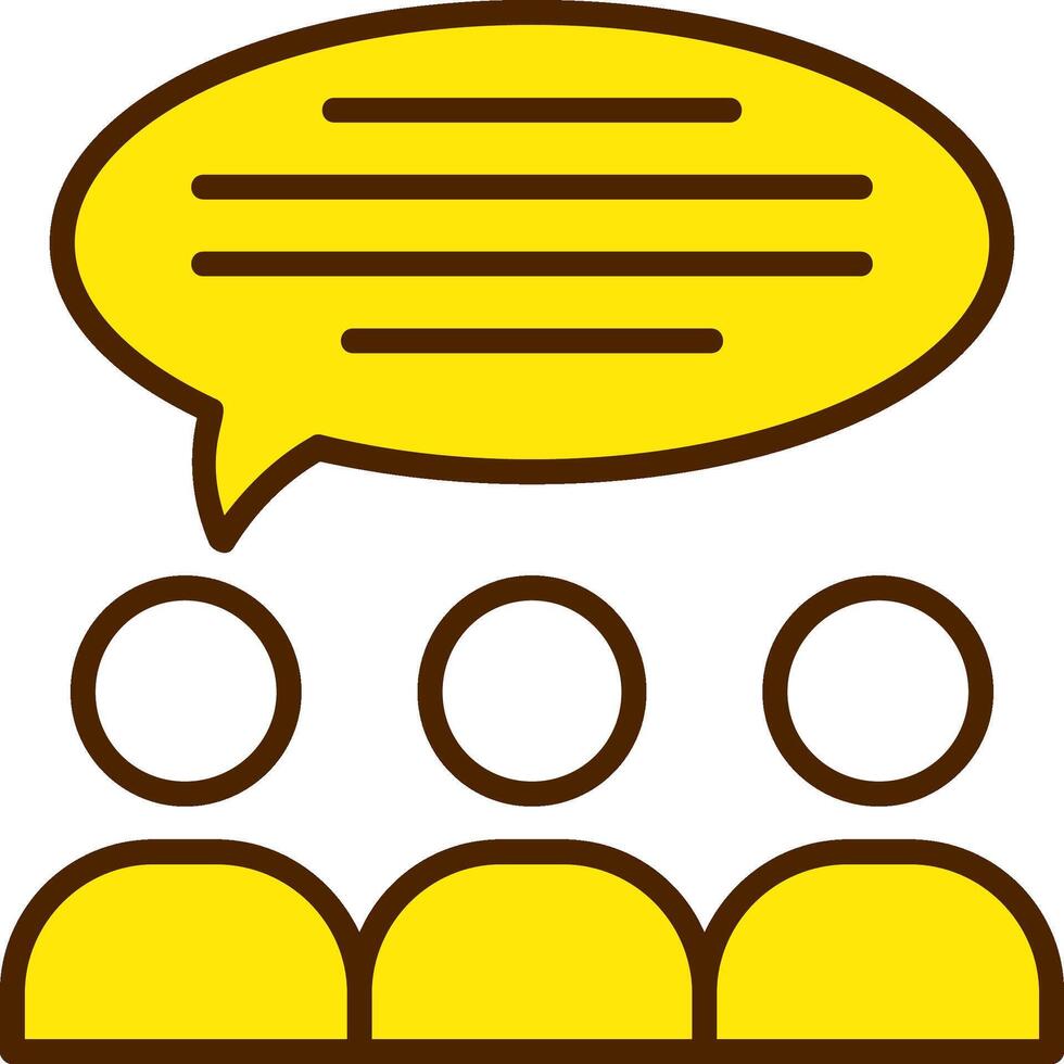 Union Meeting Icon Design vector