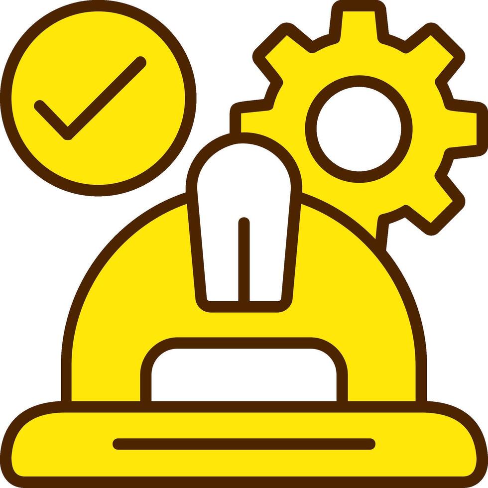 Safety Gear Icon Design vector