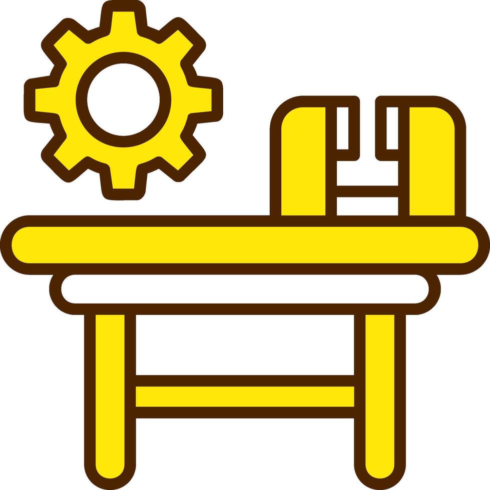 Workbench Icon Design vector