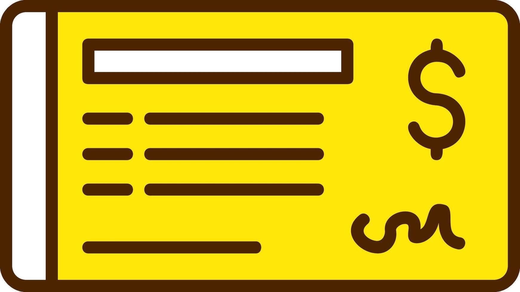 Paycheck Icon Design vector