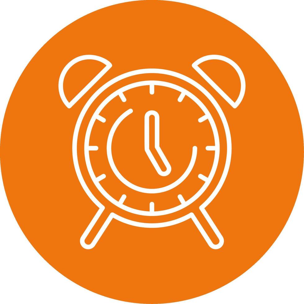 Alarm clock Icon Design vector