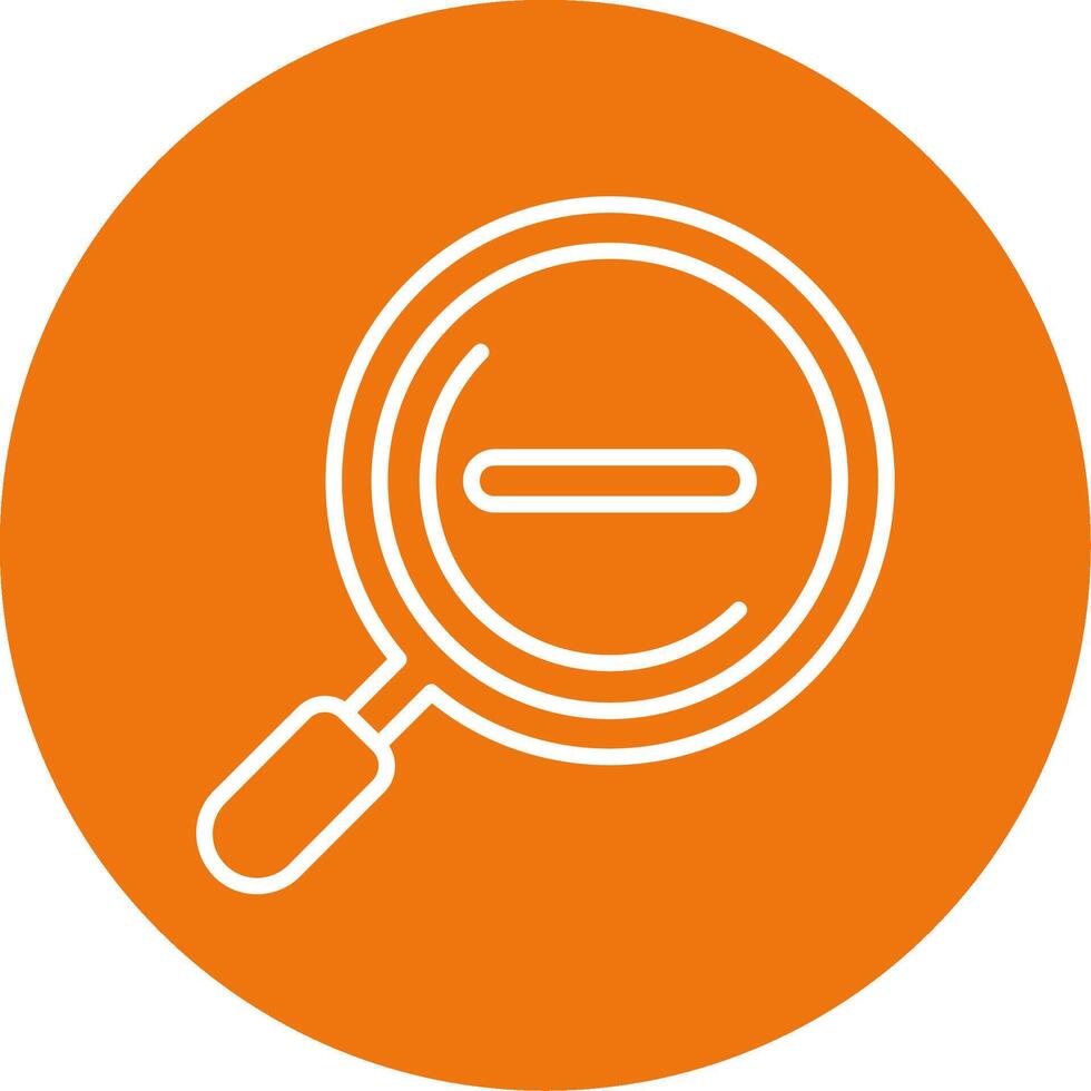 Zoom out Icon Design vector