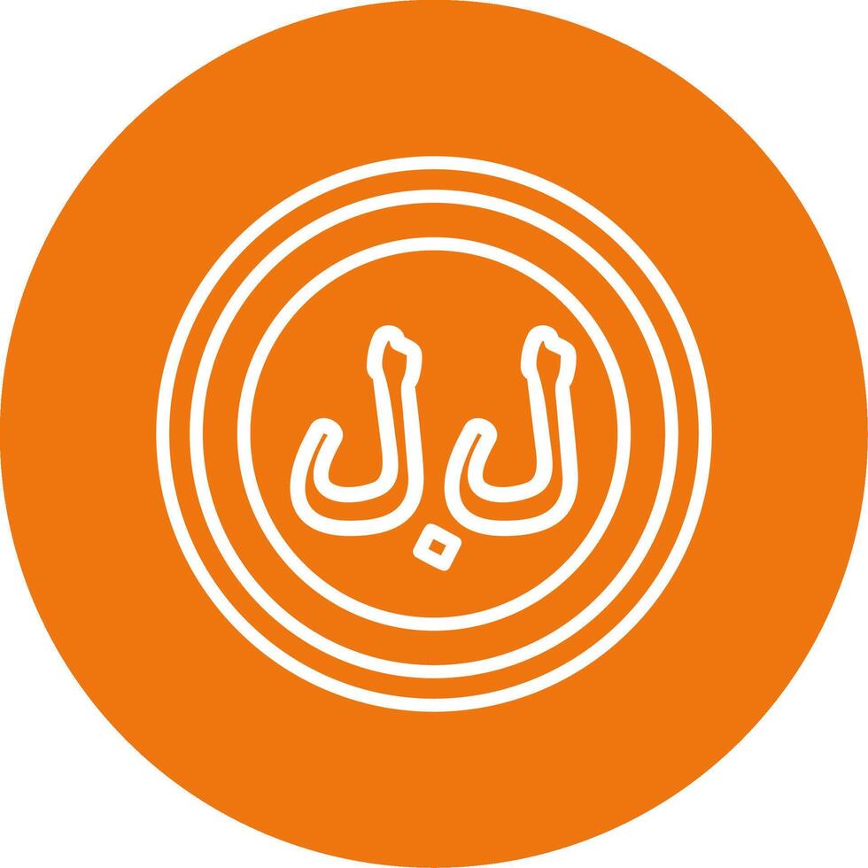 Lebanese Pound Icon Design Symbpl vector