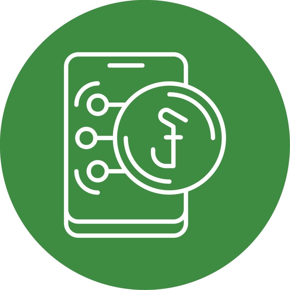 Cambodian Riel Icon Design Symbpl vector