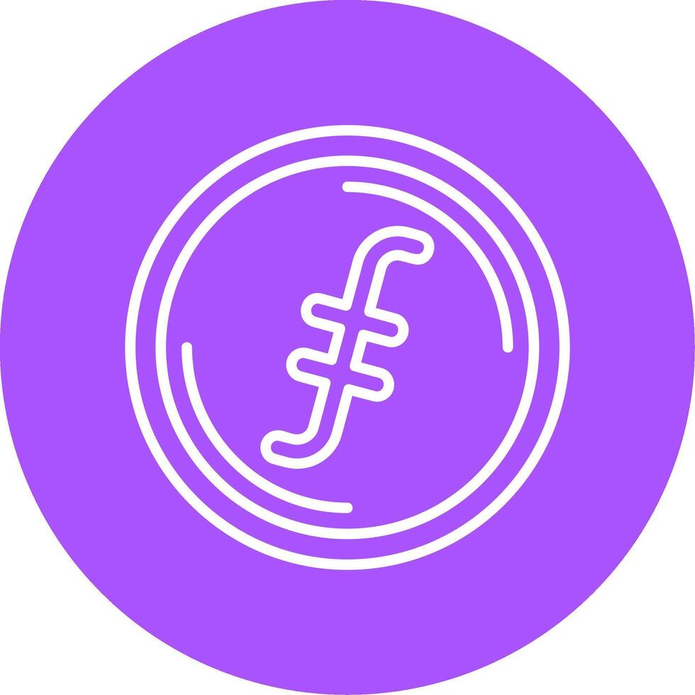Filecoin Icon Design vector