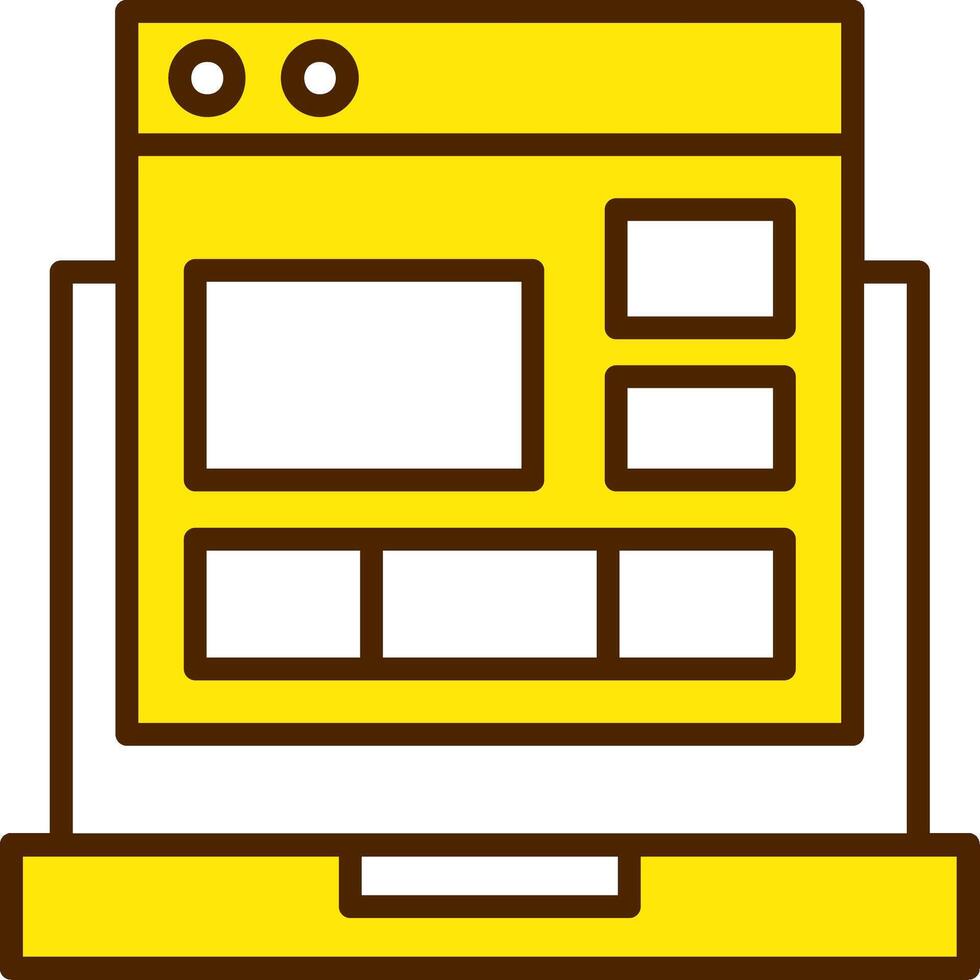 Computer Programing Icon Design Symbol vector
