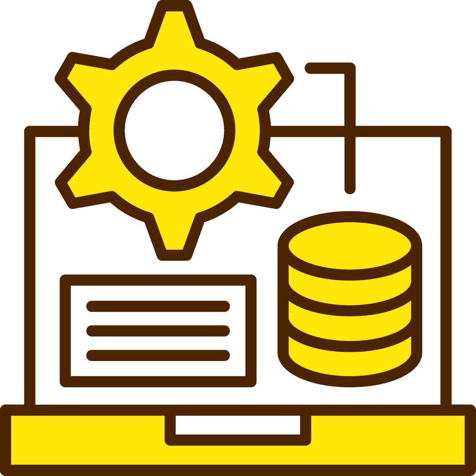 Computer Programing Icon Design Symbol vector