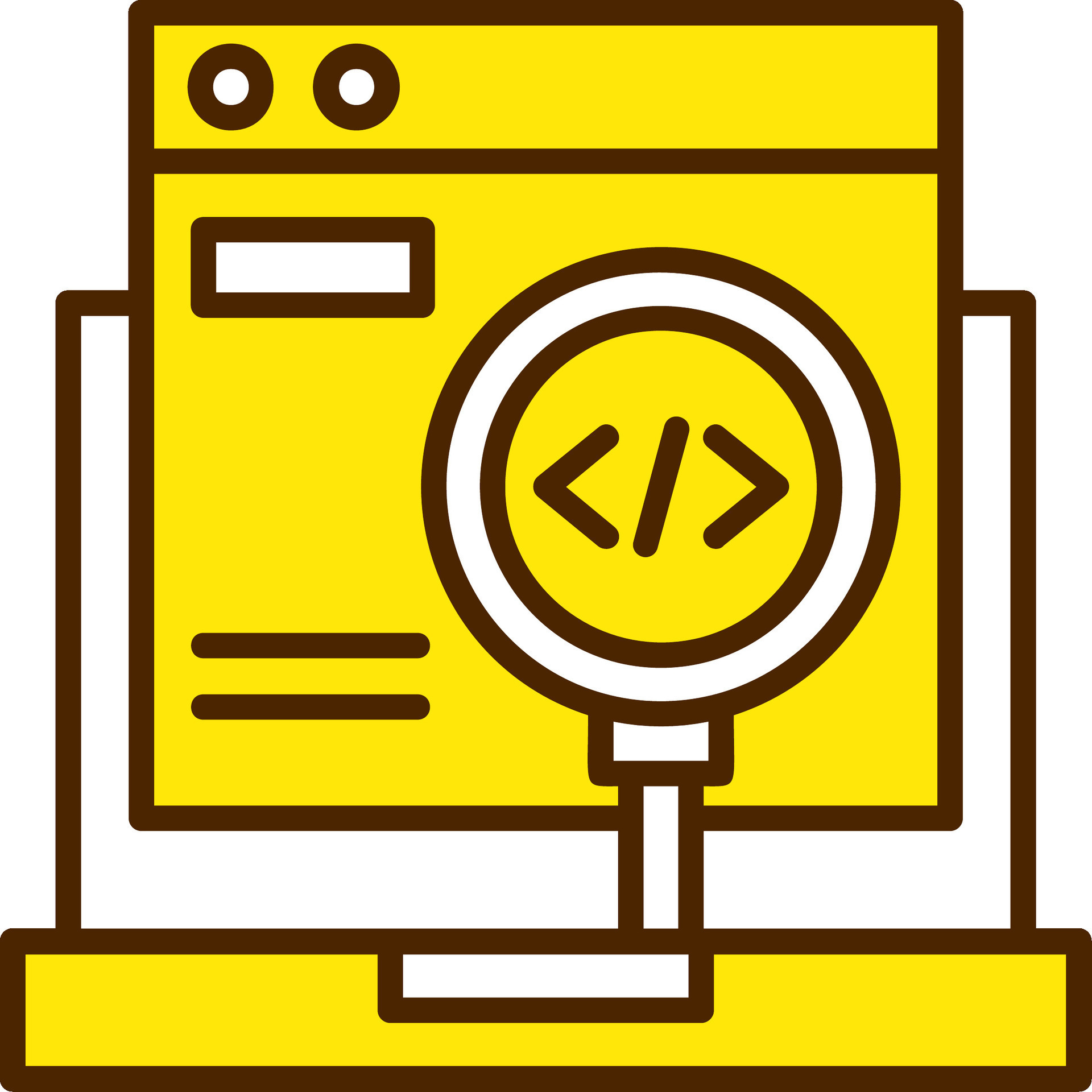 Computer Programing Icon Design Symbol 50607246 Vector Art at Vecteezy
