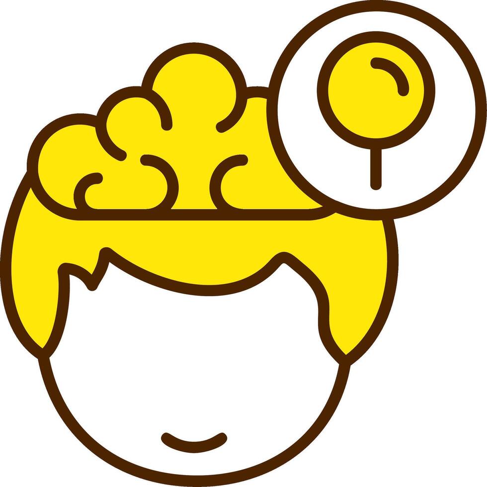 Human Mind Icon Design Symbol vector