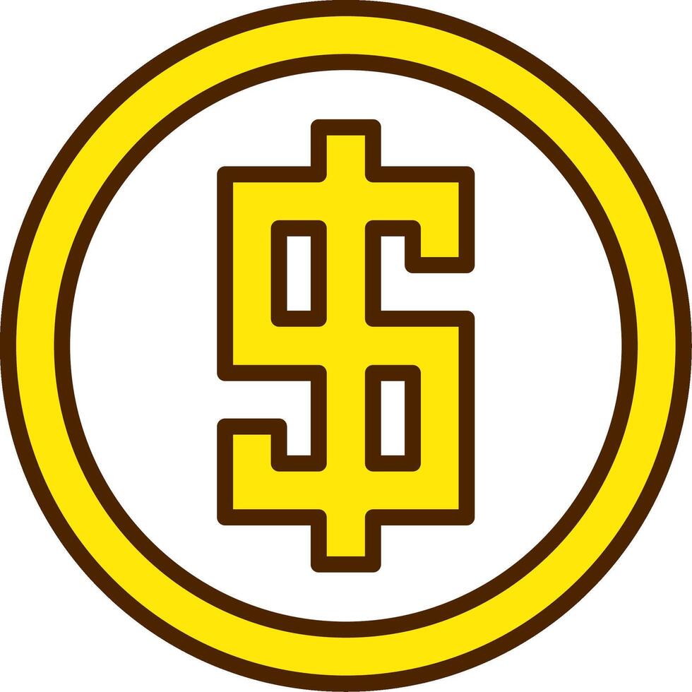 Dollar Sign Icon Design vector