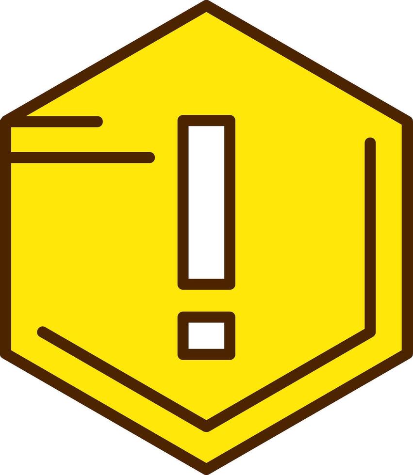 Warning Icon Design vector