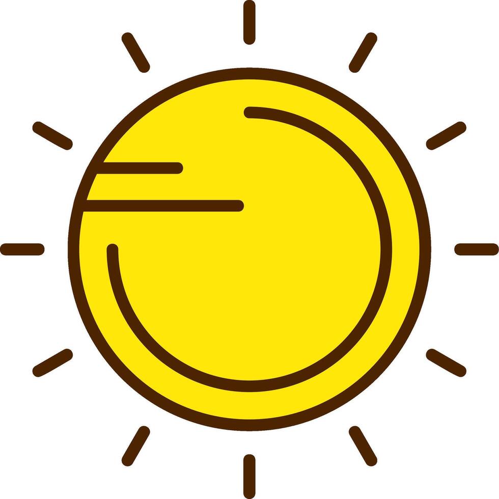 Sun Icon Design vector