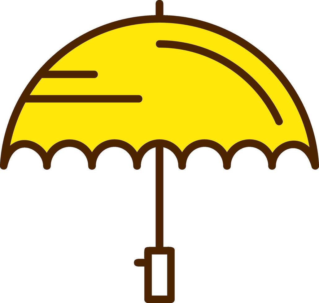 Umbrella Icon Design vector
