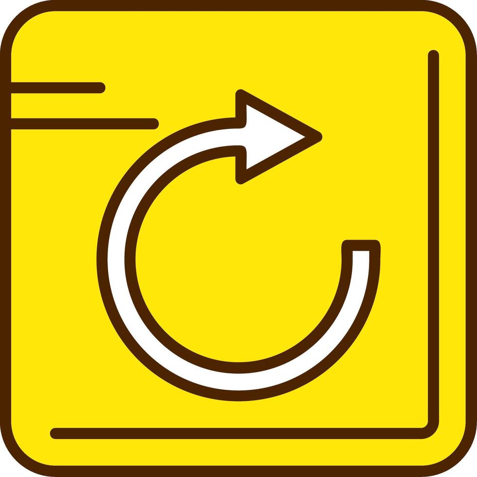 Undo Icon Design vector