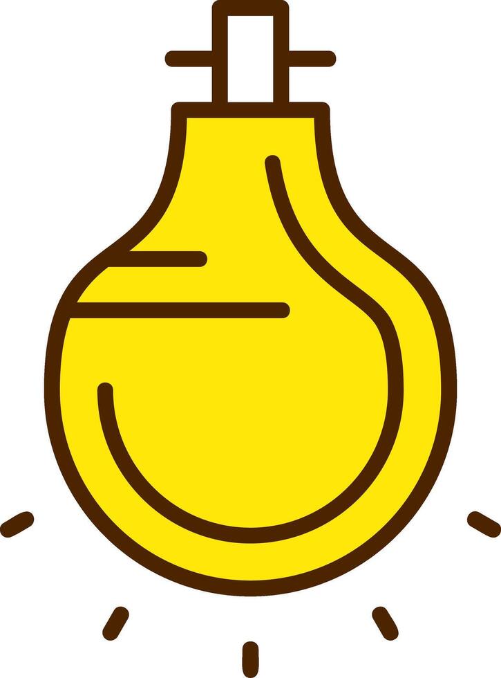 Lightbulb Icon Design vector