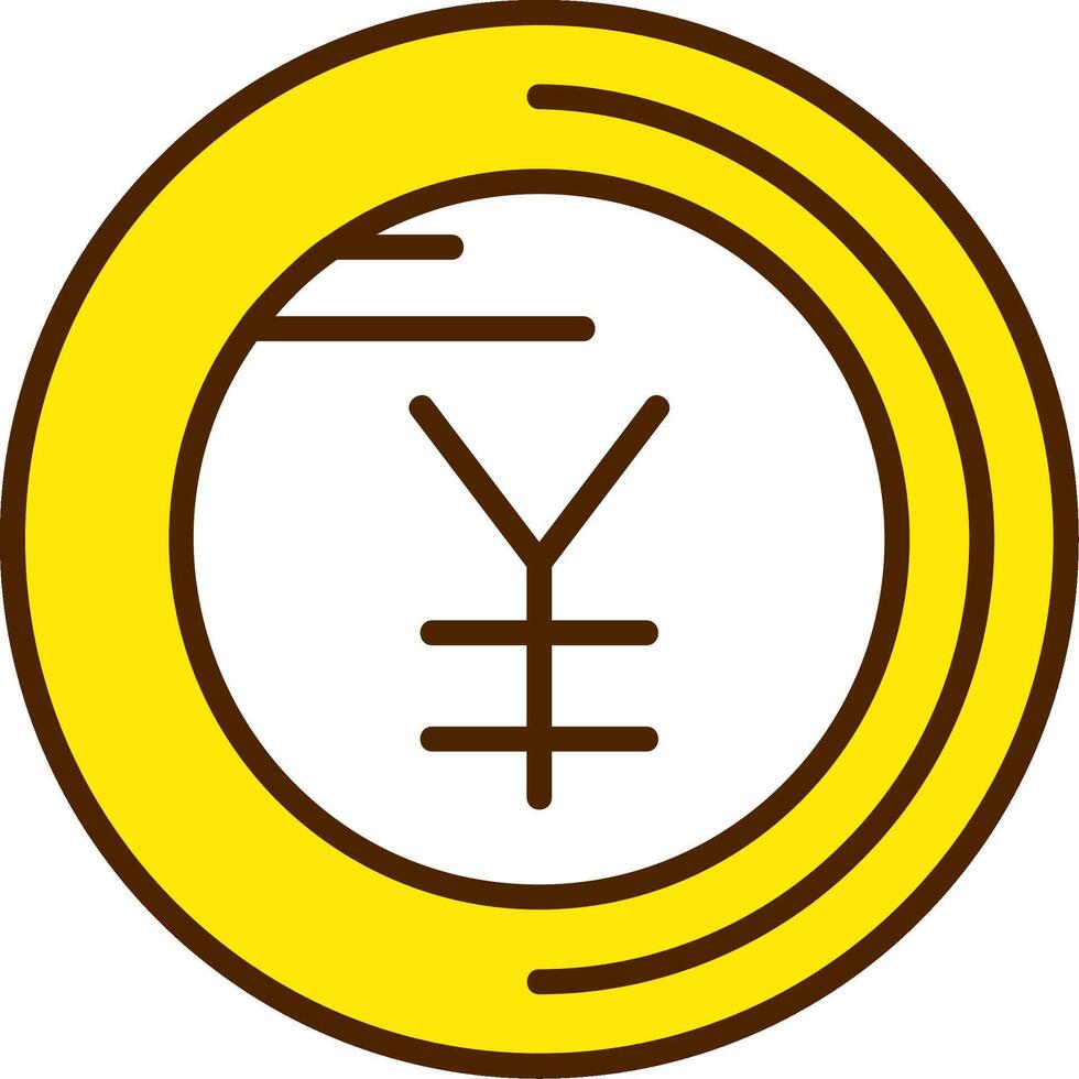 Yen sign Icon Design vector
