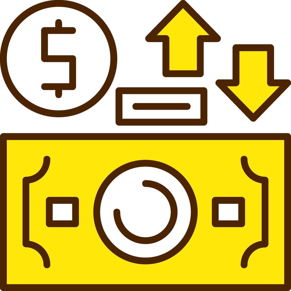 Exchange rate Icon Design vector