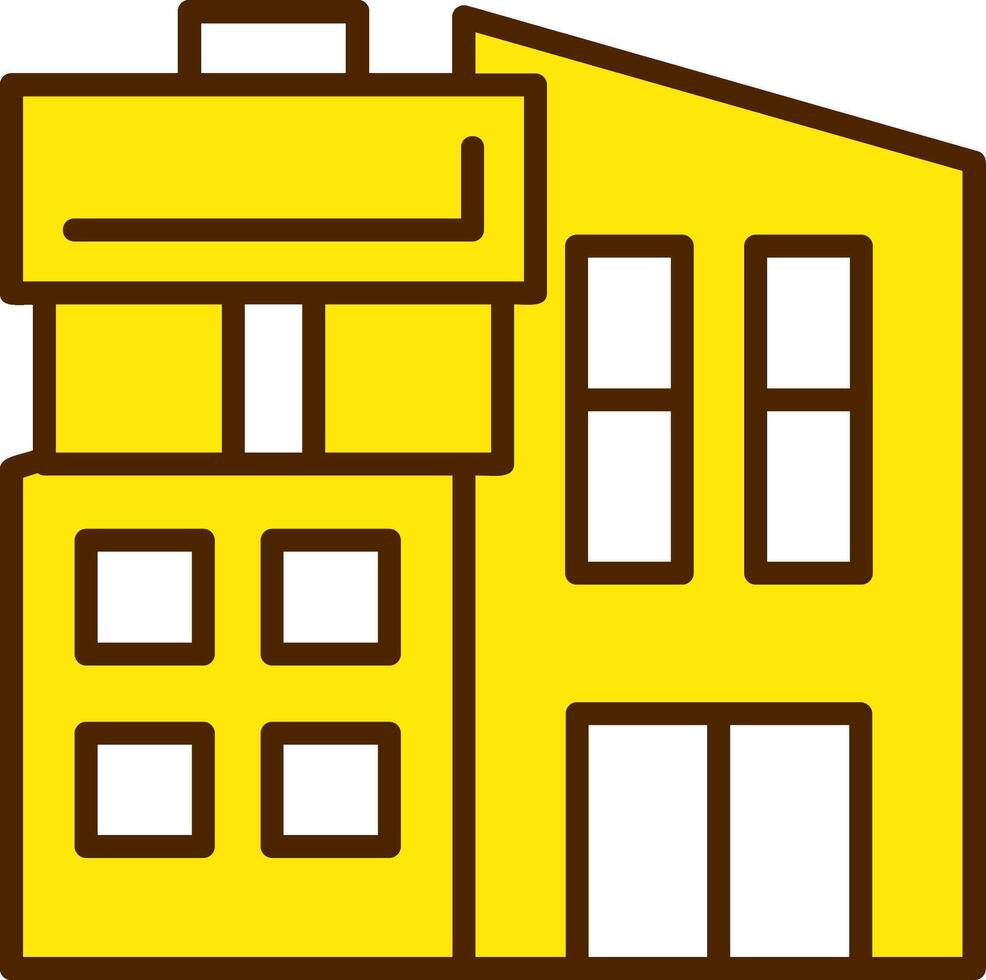 Business building Icon Design vector