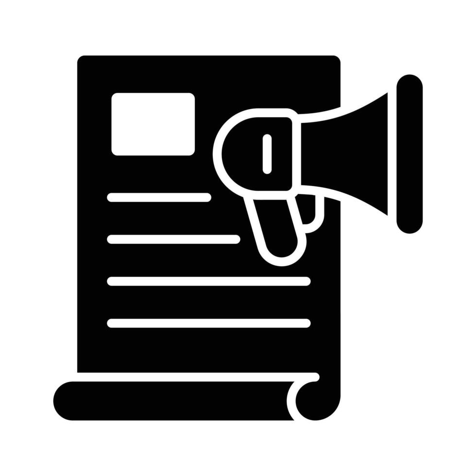 An amazing icon of content marketing in modern style vector