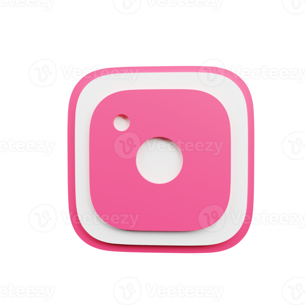 A pink square with a hole in the middle png