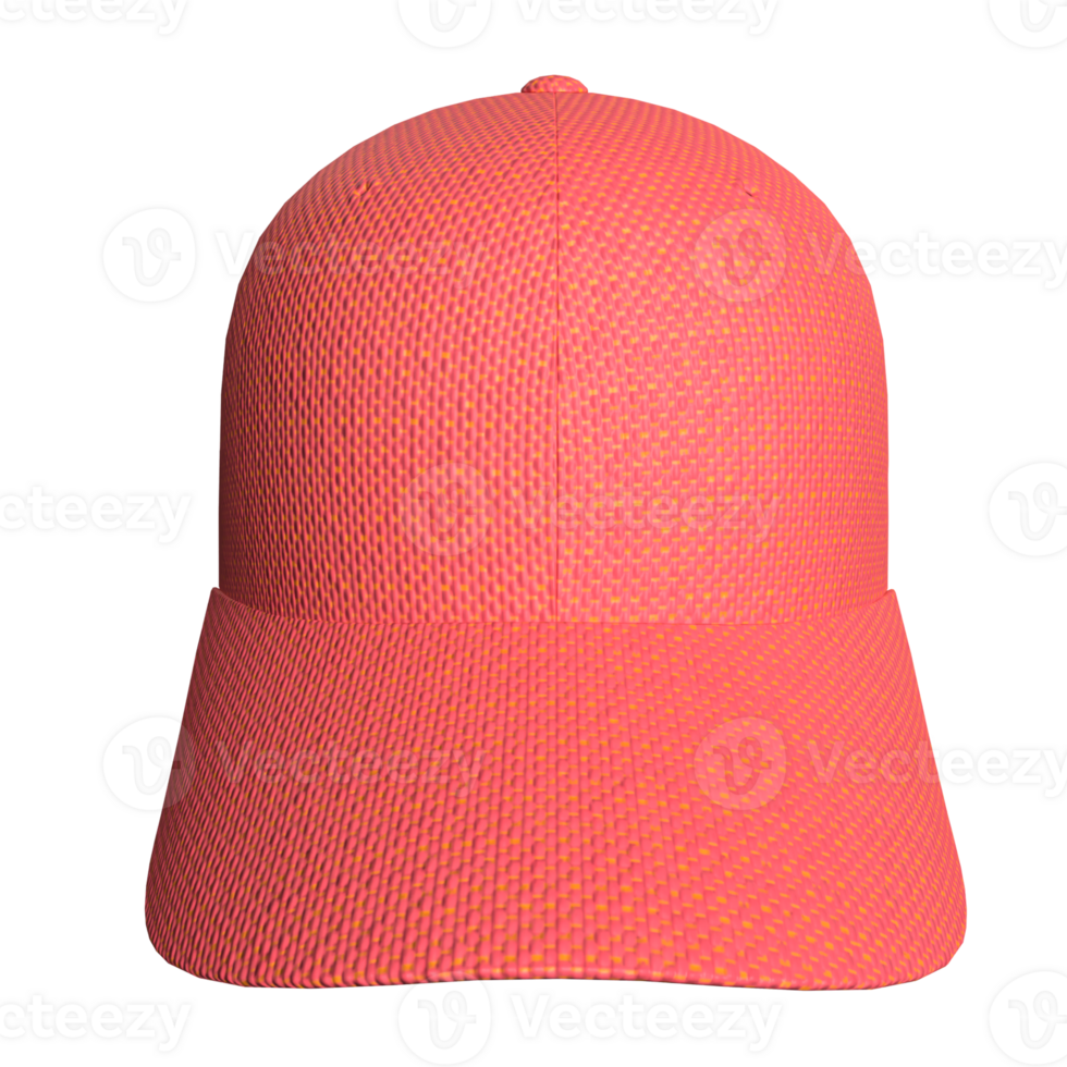The Baseball cap image 3d rendering. png