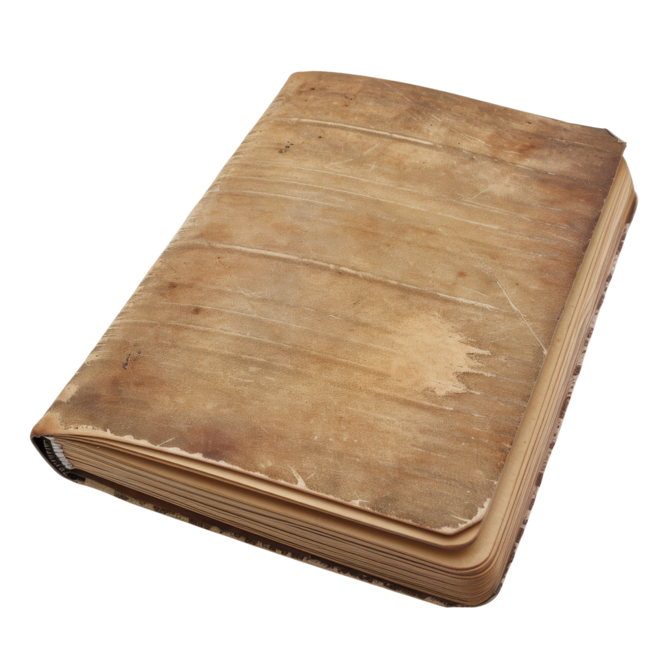 Old Vintage Worn Book png