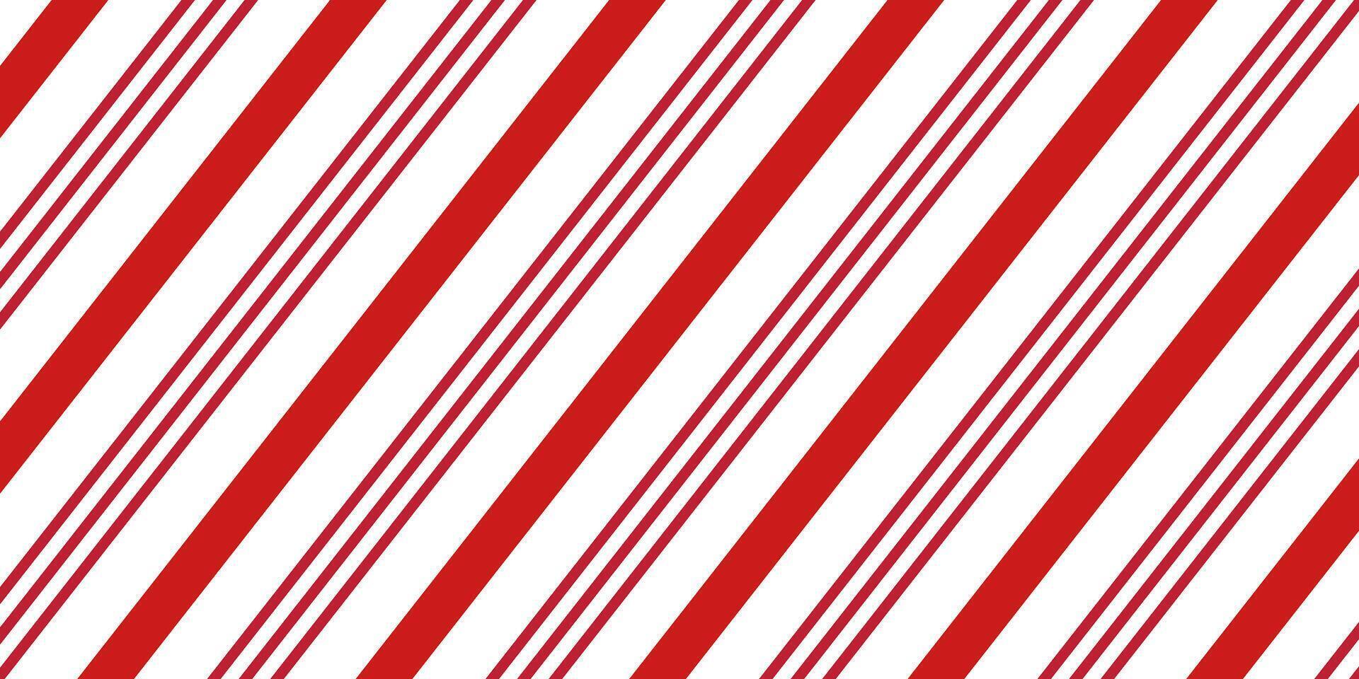 Candy cane stripe pattern, holiday background. diagonal red abstract design vector
