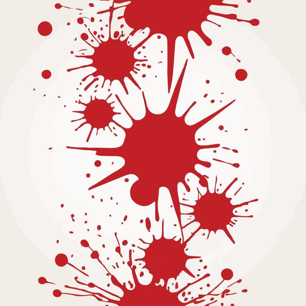 Vivid Splatter Art vector