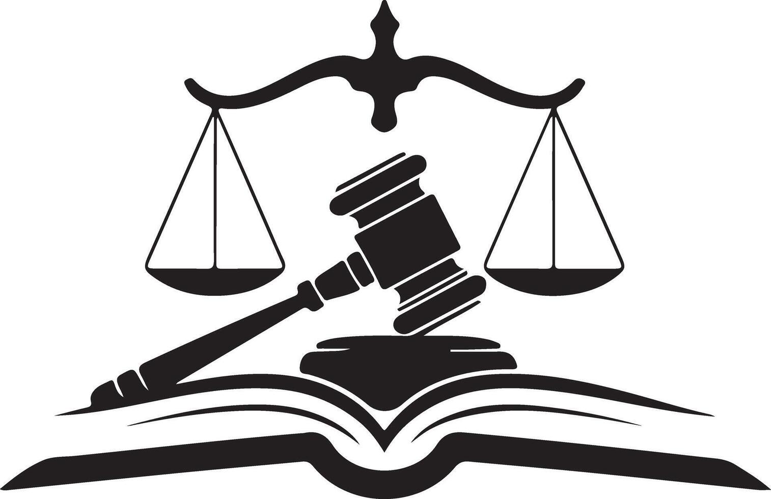 Logo design for Law for legal advice vector